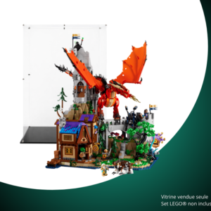 Vitrine pour LEGO® Ideas Dungeons & Dragons : l’histoire du dragon rouge #21348