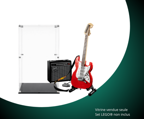 Vitrine pour LEGO Ideas Fender® Stratocaster™ 21329