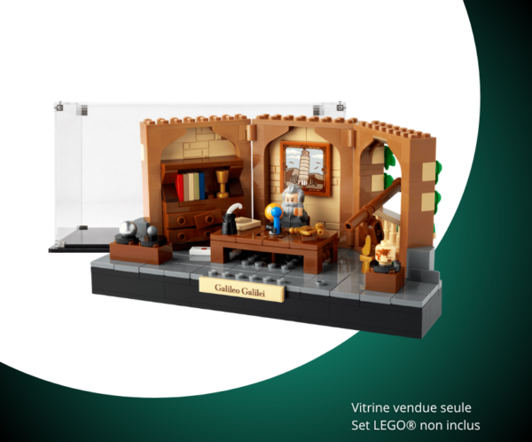 Vitrine pour LEGO Ideas Hommage à Galilée 40595