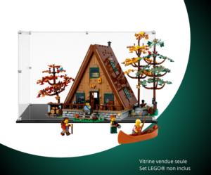 Vitrine pour LEGO® Ideas La maison en A #21338 — Visuel principal Vitrine pour LEGO Ideas La maison en A 21338