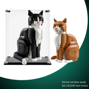 Vitrine pour LEGO® Ideas Le chat bicolore #21349