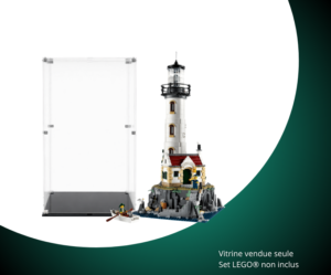 Vitrine pour LEGO® Ideas Le phare motorisé #21335 — Visuel principal Vitrine pour LEGO Ideas Le phare motorisé 21335