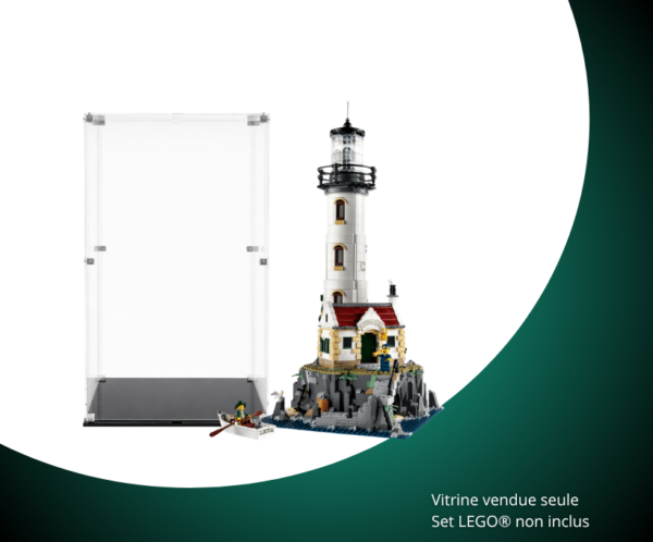 Vitrine pour LEGO Ideas Le phare motorisé 21335