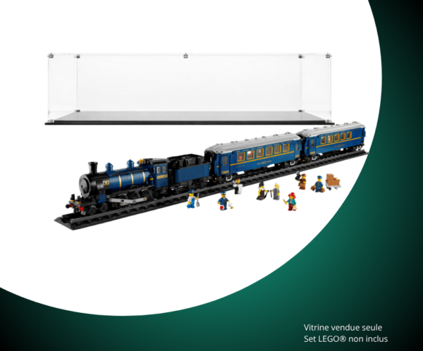 Vitrine pour LEGO Ideas Le train Orient-Express 21344