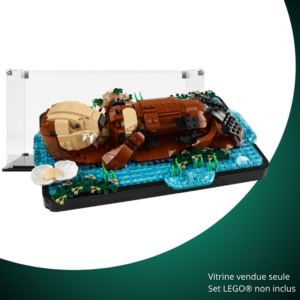 Vitrine pour LEGO® Ideas Les loutres câlines #21366