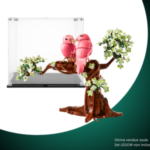 Vitrine pour LEGO® Ideas Les oiseaux amoureux #21365