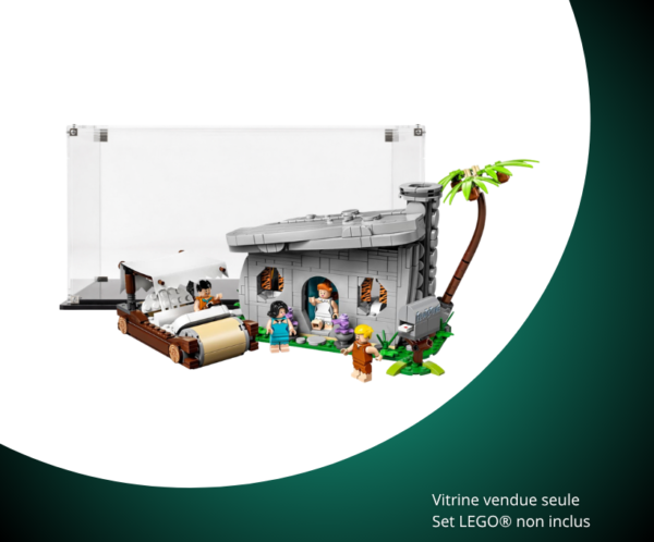 Vitrine pour LEGO Ideas Les Pierrafeu 21316