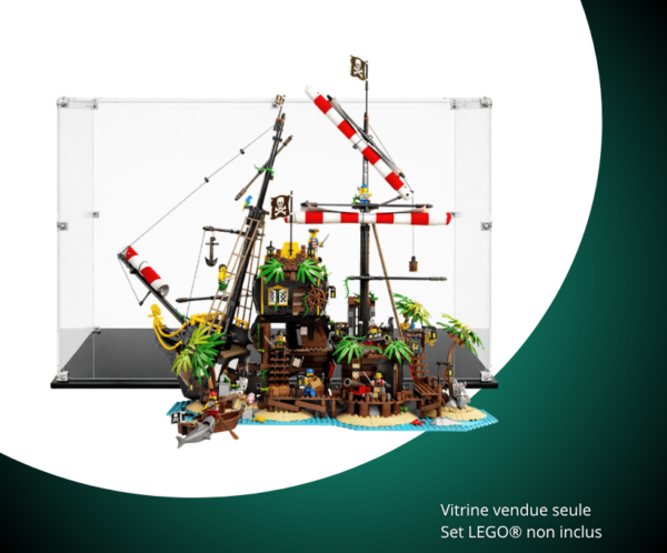 Vitrine LEGO Vitrine pour LEGO Ideas Les pirates de 21322