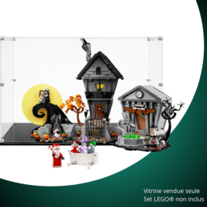 Vitrine pour LEGO® Ideas L’Étrange Noël de Monsieur Jack – Disney Tim Burton #21351