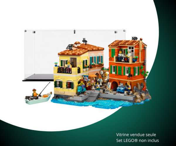 Vitrine pour LEGO® Ideas Riviera italienne #21359 — Visuel principal Vitrine pour LEGO Ideas Riviera italienne 21359