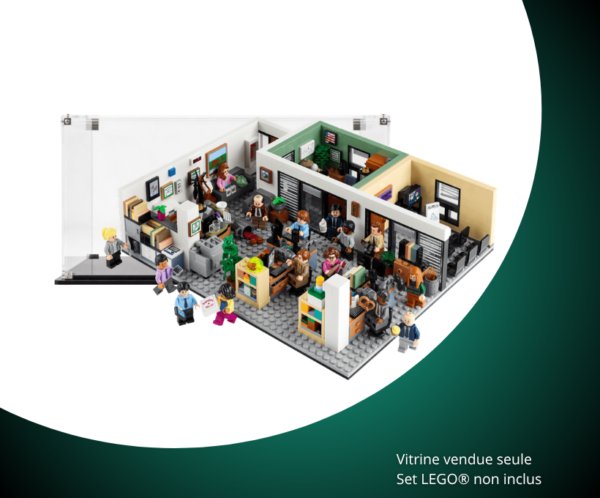 Vitrine pour LEGO® Ideas The Office #21336 — Visuel principal Vitrine pour LEGO Ideas The Office 21336
