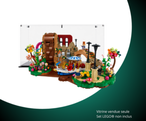 Vitrine LEGO Willy Wonka et la chocolaterie 21360