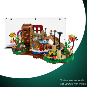 Vitrine pour LEGO® Ideas Willy Wonka et la chocolaterie #21360