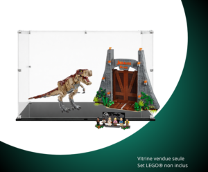 Vitrine pour LEGO® Jurassic World Jurassic Park: le carnage du T. rex #75936 — Visuel principal Vitrine LEGO Jurassic Park : le carnage du T. rex 75936