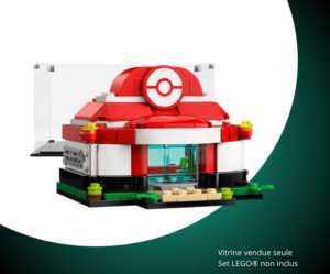 Vitrine pour LEGO® Pokémon Centre Pokémon miniature #40911 — Visuel principal Vitrine LEGO Centre Pokémon miniature 40911