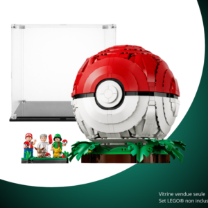 Vitrine pour LEGO® Pokémon Poké Ball Moments culte de Dresseur #72154