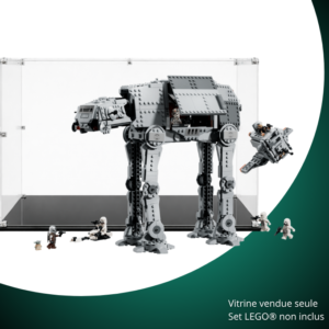 Vitrine pour LEGO® Star Wars™ AT-AT™ des vestiges de l’Empire avec INT-4 #75454