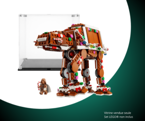 Vitrine pour LEGO® Star Wars™ AT-AT™ Walker façon pain d’épices #40806 — Visuel principal Vitrine LEGO AT-AT™ Walker façon pain d’épices 40806