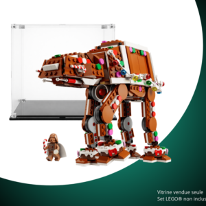 Vitrine pour LEGO® Star Wars™ AT-AT™ Walker façon pain d’épices #40806