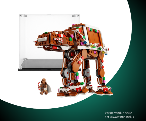 Vitrine pour LEGO® Star Wars™ AT-AT™ Walker façon pain d’épices #40806 — Visuel principal Vitrine LEGO AT-AT™ Walker façon pain d’épices 40806