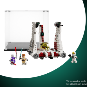 Vitrine pour LEGO® Star Wars™ Chasseur V-19 Torrent #75432