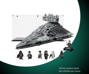 Vitrine pour LEGO® Star Wars™ Destroyer stellaire de classe Impérial #75394 — Visuel principal Vitrine LEGO Destroyer stellaire de classe Impérial 75394