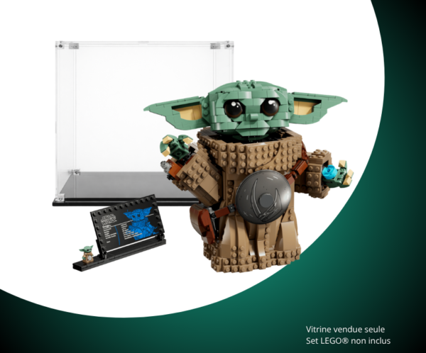 Vitrine LEGO Grogu™ (apprenti du Mandalorien) 75446