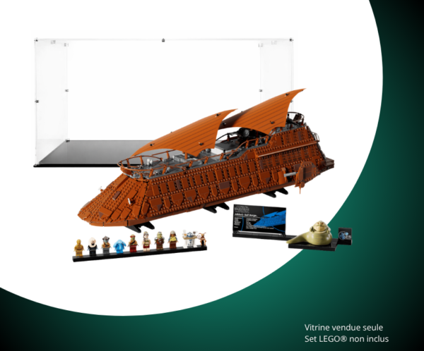 Vitrine LEGO La barge à voiles de Jabba 75397