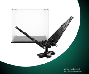 Vitrine pour LEGO® Star Wars™ La navette de commandement de Kylo Ren #75406 — Visuel principal Vitrine LEGO La navette de commandement de Kylo Ren 75406