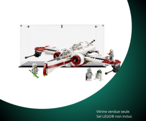 Vitrine pour LEGO® Star Wars™ Le chasseur ARC-170 #75402 — Visuel principal Vitrine LEGO Le chasseur ARC-170 75402