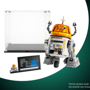 Vitrine pour LEGO® Star Wars™ Le droïde astromécano Chopper (C1-10P)™ #75416