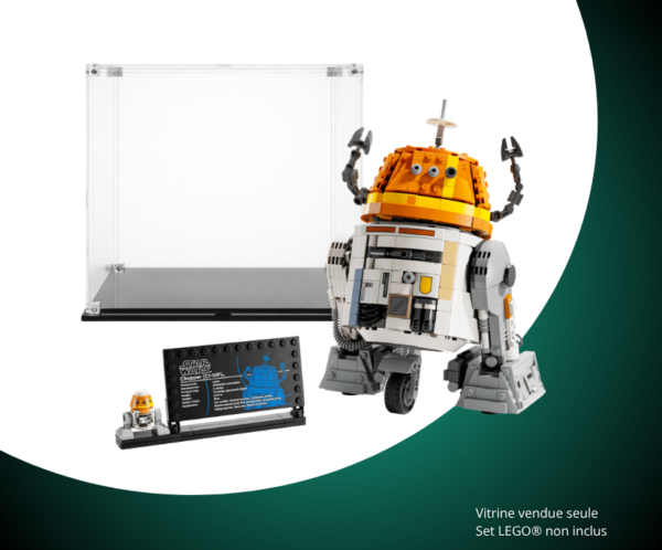 Vitrine LEGO Le droïde astromécano Chopper (C1-10P)™ 75416