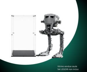 Vitrine pour LEGO® Star Wars™ Le marcheur AT-ST™ #75417 — Visuel principal Vitrine LEGO Le marcheur AT-ST™ 75417