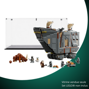 Vitrine pour LEGO® Star Wars™ Le Sandcrawler™ d’Offworld et le Mudhorn #75453