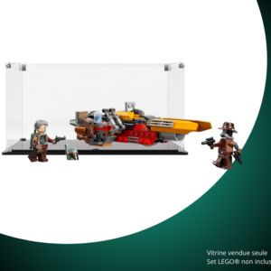 Vitrine pour LEGO® Star Wars™ Le speeder de Cobb Vanth #75437