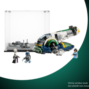 Vitrine pour LEGO® Star Wars™ Le vaisseau de Jango Fett #75433