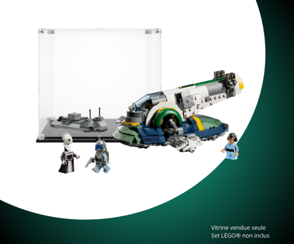 Vitrine LEGO Le vaisseau de Jango Fett 75433