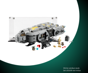 Vitrine pour LEGO® Star Wars™ Le vaisseau des Anzellans #75445 — Visuel principal Vitrine LEGO Le vaisseau des Anzellans 75445