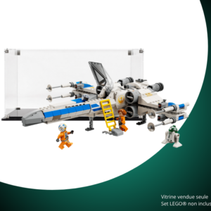 Vitrine pour LEGO® Star Wars™ Le X-Wing Starfighter™ de la Nouvelle République #75460