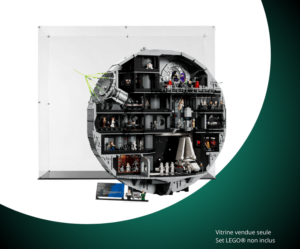 Vitrine pour LEGO® Star Wars™ L’Étoile de la Mort #75419 — Visuel principal Vitrine LEGO L’Étoile de la Mort 75419