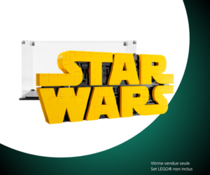 Vitrine pour LEGO® Star Wars™ Logo de Star Wars™ en briques #75407 — Visuel principal Vitrine LEGO Logo de Star Wars™ en briques 75407