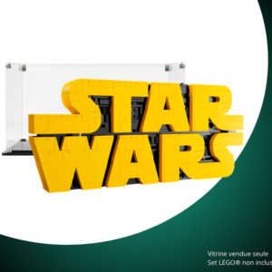 Vitrine pour LEGO® Star Wars™ Logo de Star Wars™ en briques #75407