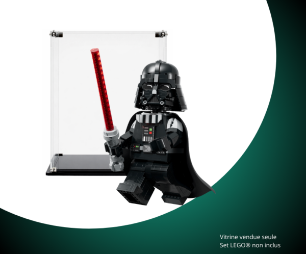 Vitrine LEGO Minifigurine de Dark Vador grand format 75461
