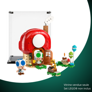 Vitrine pour LEGO® Super Mario™ Fête chez les Toads #72041