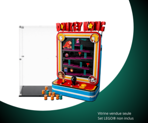 Vitrine pour LEGO® Super Mario™ Jeu d'arcade Donkey Kong™ #72051 — Visuel principal Vitrine LEGO Jeu d'arcade Donkey Kong™ 72051