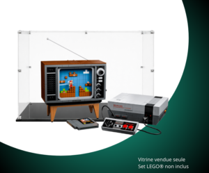 Vitrine pour LEGO® Super Mario™ Nintendo Entertainment System™ #71374 — Visuel principal Vitrine LEGO Nintendo Entertainment System™ 71374