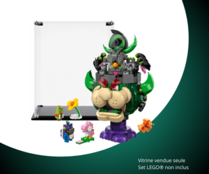 Vitrine pour LEGO® Super Mario™ Prince Florian et château de Bowser #72042 — Visuel principal Vitrine LEGO Prince Florian et château de Bowser 72042