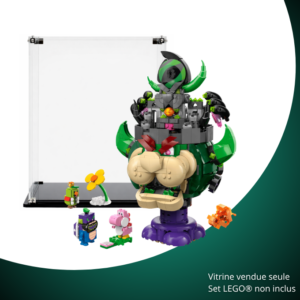 Vitrine pour LEGO® Super Mario™ Prince Florian et château de Bowser #72042