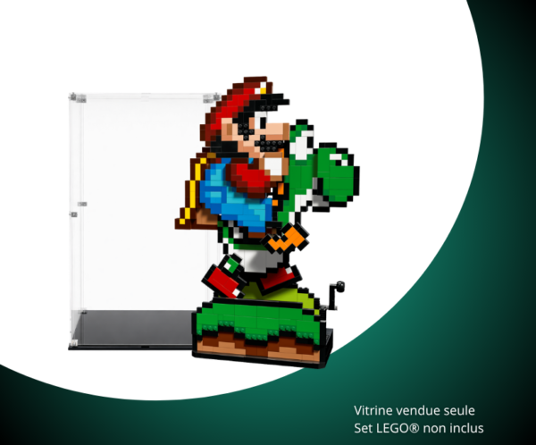 Vitrine LEGO Super Mario World™ Mario et Yoshi 71438