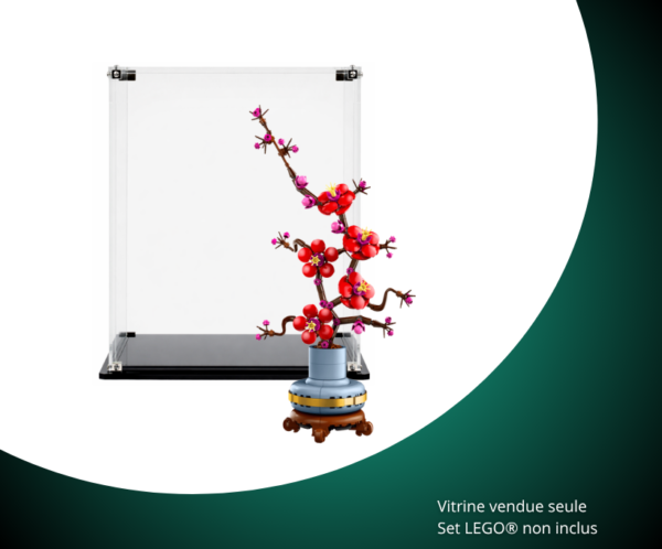 Vitrine pour LEGO® The Botanical Collection Les fleurs de prunier #10369 — Visuel principal Vitrine LEGO Vitrine pour LEGO The Botanical 10369